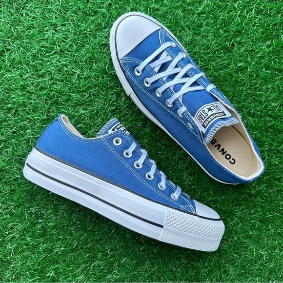 🎁Converse Chuck Taylor All Star Ctas Lift Hi Armor Blue - Picture 6 of 8